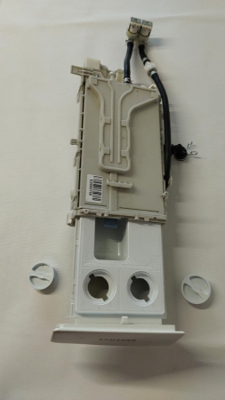 Sertar detergent + compartiment detergent + capac frontal dozator detergent + pompa dozator pentru masina de spalat Samsung WW10T734DWH/S3 [2]