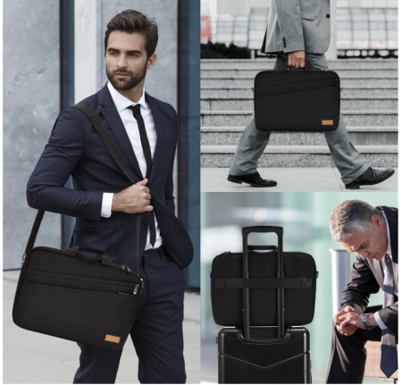 Servieta/Geanta de umar Bagasin pentru laptop de 16 inchi (40 cm) [6]