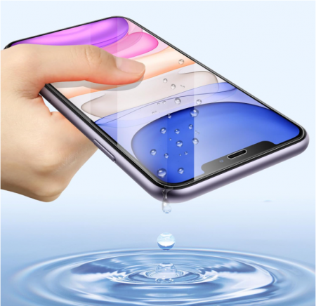 Set 1 Folie sticlă de protectie pentru ecran + 3 folii pentru camera Niphabe pentru iPhone 11 [6]