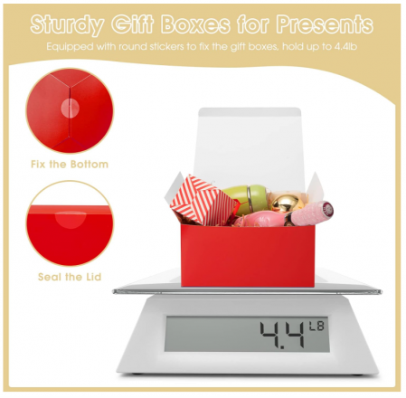 Set 10 Cutii de cadou HOUSE DAY, 20 x 20 x 10 cm, pentru crafting [4]