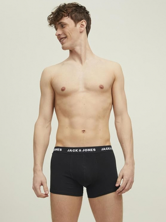 Set 10 perechi de boxeri pentru bărbați JACK & JONES Jacsolid Trunks, M [3]