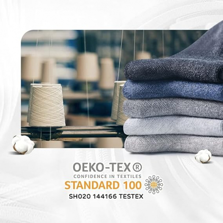 Set 10 perechi de sosete sport YouShow, unisex, alb, 35-38 [1]