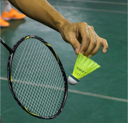 Set 12 Fluturasi de badminton Baozun, verde [5]