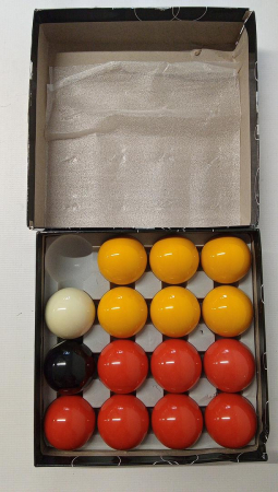 Set 15 bile biliard englezesc, 57.2 mm [0]