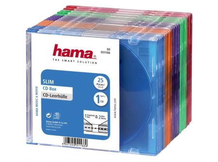 Set 16 Carcase CD Hama, multicolore [0]