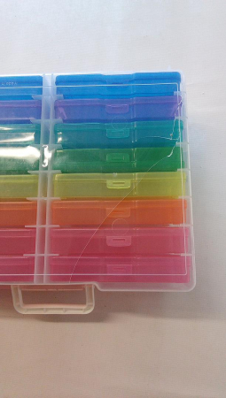 Set 16 cutii pentru depozitare din plastic Novelinks, 17 x 13 cm [1]