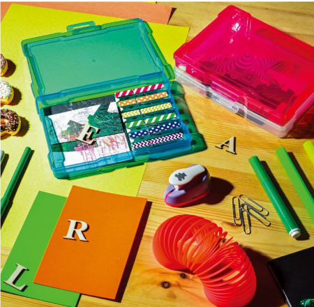 Set 16 cutii pentru depozitare din plastic Novelinks, 17 x 13 cm [10]