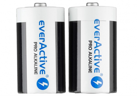 Set 2 Baterii EverActive C, Pro alcaline, Baby LR14 R14 1.5V [0]
