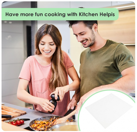 Set 2 bucati filtru grasime pentru hota Kitchen Helpis, 57 x 47 cm [5]