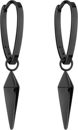 TOATE PRODUSELE - Set 2 cercei pentru femei Liebeskind Berlin Creolen LJ-0883-E-36, negru