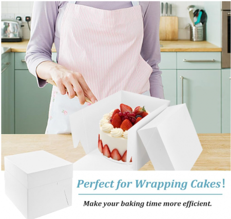 Set 2 cutii din carton pentru tort Kleemeiero, cu capac, 30,5 cm [4]