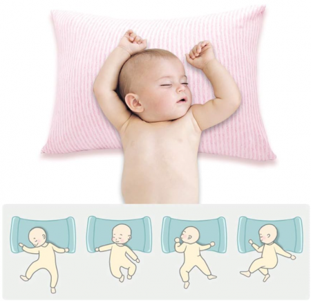 Set 2 Fete de pernă Fittia 40 x 60 cm, din bumbac organic, pentru bebeluși [5]