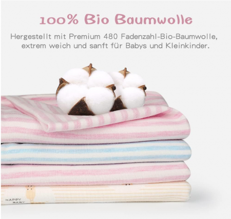 Set 2 Fete de pernă Fittia 40 x 60 cm, din bumbac organic, pentru bebeluși [4]