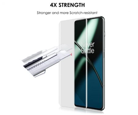 Set 2 folii protectie sticla securizata Akcoo pentru OnePlus 11 [6]