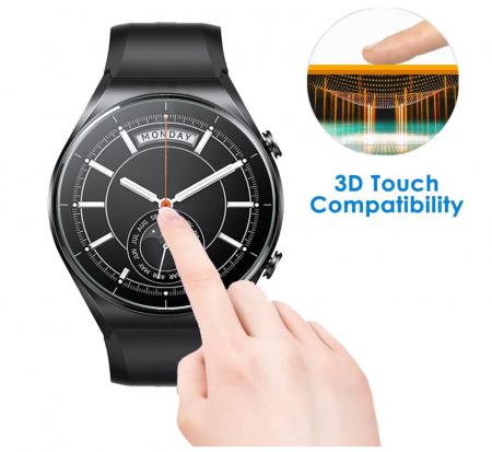 Set 2 folii protectie sticla securizata Natbok pentru Xiaomi Watch S1 [2]