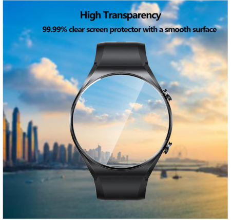 Set 2 folii protectie sticla securizata Natbok pentru Xiaomi Watch S1 [5]