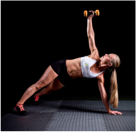 Set 2 gantere din neopren 6lb (2.7kg) ProsourceFit, galben [2]