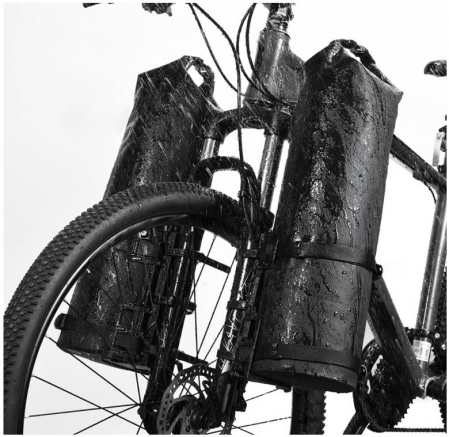 Set 2 genti pentru bicicleta Lixada, multifunctionale, 2x3L, impermeabil, negru [2]