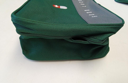 Set 2 genti pentru medicamente BBjinronjy, pentru călătorie, verde [4]