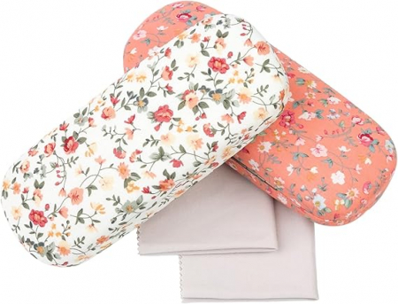 TOATE PRODUSELE - Set 2 huse pentru ochelari Xinda, roz, alb