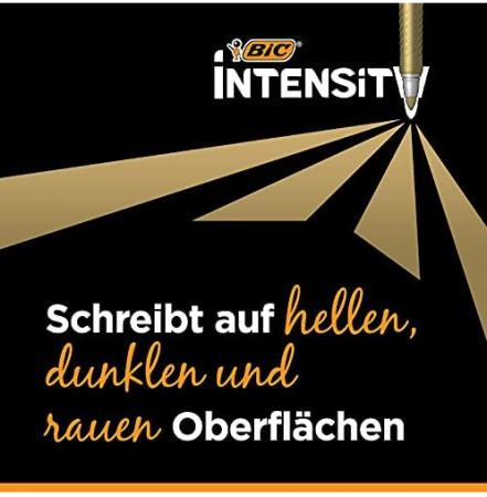 Set 2 markere permanente BIC, auriu și argintiu [3]