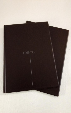Set 2 meniuri A4, DAG STYLE I Love Menu, PVC, maro [1]