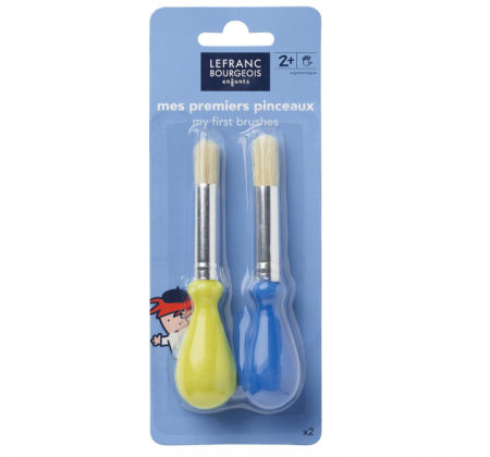 Jucarii, Copii & Bebe - Set 2 pensule Lefranc Bourgeois pentru copii