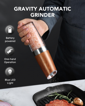 Set 2 rasnite electrice FORLIM, 230 ml, maro [2]