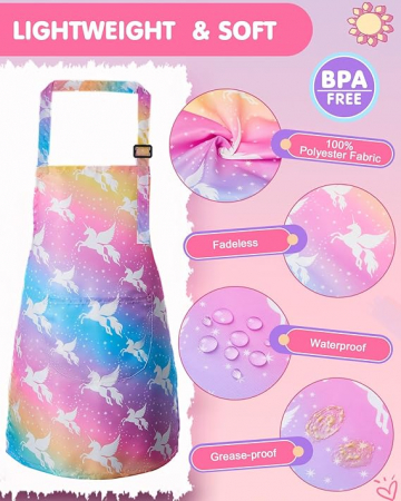 Set 2 sorturi pentru copii, 4-12 ani, pentru gatit sau pictat [6]