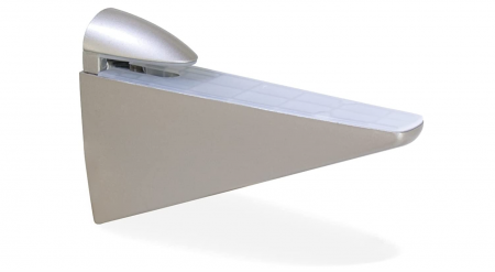 Set 2 suporturi pentru raft, 8-40mm Emuca Halcon, 4009225, finisaj aluminiu vopsit [0]