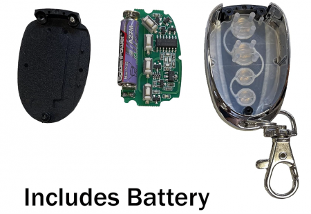 Set 2 Telecomenzi Automatizari Garaj, Porti, Bariere LEYF 2XniceV2-new 433 MHz compatibilă cu Nice Flor-S, DITEC, V2 [7]