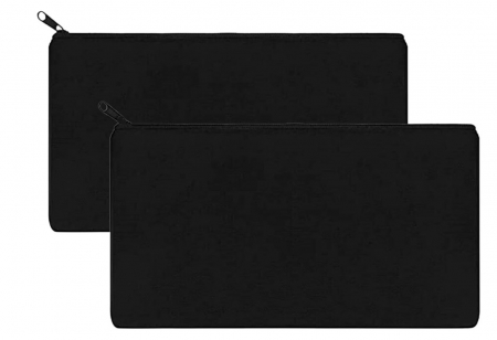 Rechizite si papetarie pentru copii - Set 2 truse cu fermoar pentru creioane/ustensile machiaje