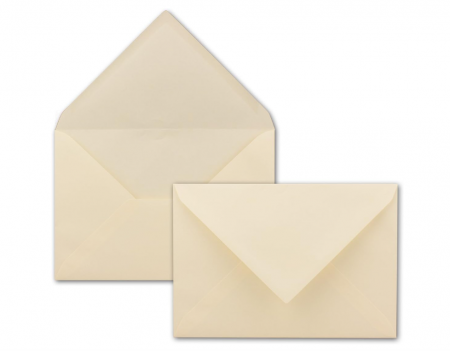 Hartie si produse din hartie - Set 24 plicuri NUSER PAPER, crem, format DIN C5 16.2 x 22.9 cm