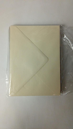 Set 24 plicuri NUSER PAPER, crem, format DIN C5 16.2 x 22.9 cm [1]