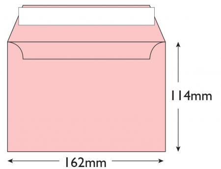 Set 25 Plicuri Blake Creative Color C6 114 x 162 mm, roz [2]