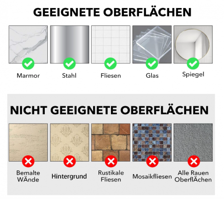 Set 2x Raft de dus, etajera de colt pentru baie [6]