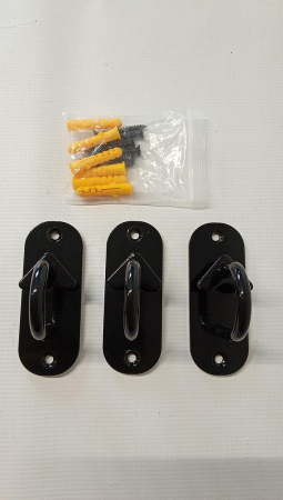 Set 3 ancore de perete pentru benzi de rezistenta Longzhuo [1]