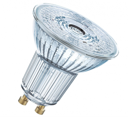 Set 3 becuri LED Osram cu bază GU10, înlocuitor pentru 50W, alb cald 2700 Kelvin [1]
