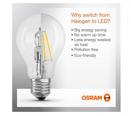 Set 3 becuri LED Osram cu bază GU10, înlocuitor pentru 50W, alb cald 2700 Kelvin [4]