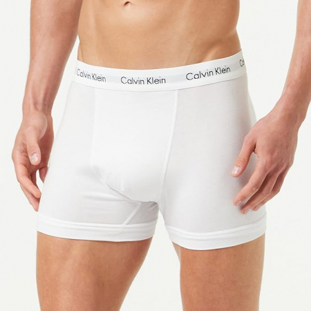 Set 3 boxeri Calvin Klein pentru bărbați, alb, M [2]