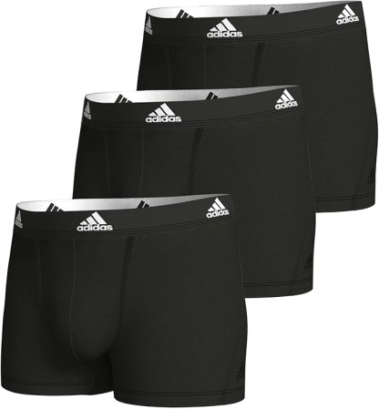 Set 3 boxeri pentru barbati Adidas, negru, XL [0]