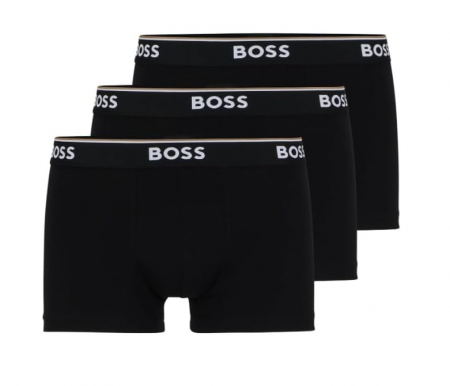 Imbracaminte barbati - Set 3 boxeri pentru barbati BOSS Cotton Strech, negru, M
