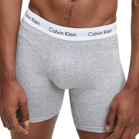 Set 3 boxeri pentru barbati Calvin Klein Trunk 3pk 0000U2662G, negru/alb/gri, L [4]