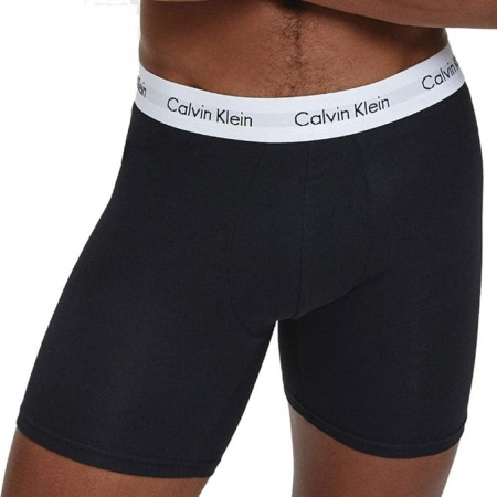 Set 3 boxeri pentru barbati Calvin Klein Trunk 3pk 0000U2662G, negru/alb/gri, L [3]