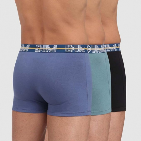 Set 3 boxeri pentru barbati DIM Cotton Stretch, multicolor, L [2]