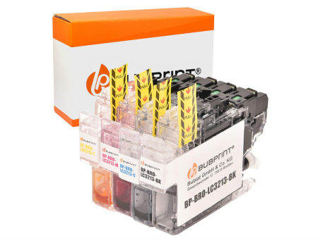 Imprimante, Scanere & Consumabile - Set 3 Cartușe Bubprint Brother LC-3213 XL pentru DCP-J774DW MFC-J895DW MFC-J890DW DCP-J772DW DCP-J572DW DCP-J770 DCP-J772DNW MFC-J490 MFC-JFC-J491DW90 MFC-J491DW90