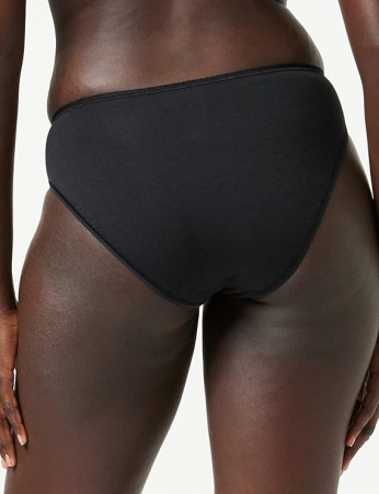 Set 3 chiloti pentru femei  Sloggi 24/7 Cotton Tai C3P, negru, 44 [3]