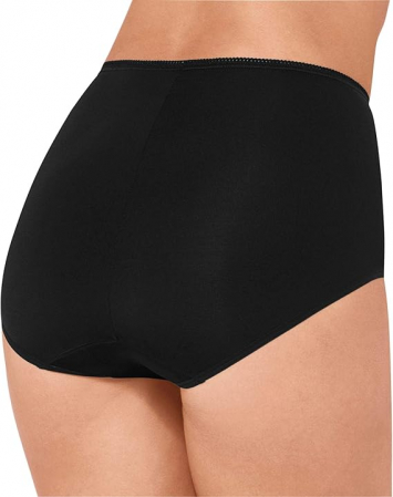 Set 3 chiloti pentru femei Sloggi 24/7 Microfibre Maxi C3P, negru, 46 [4]