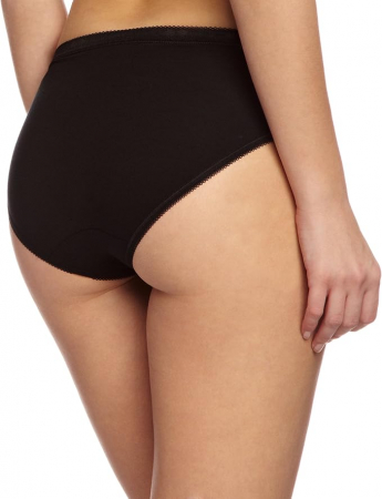 Set 3 chiloti pentru femei Sloggi Basic+ Tai 3p, negru, 38 [1]