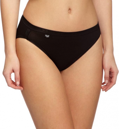 Imbracaminte femei - Set 3 chiloti pentru femei Sloggi Basic+ Tai 3p, negru, 38